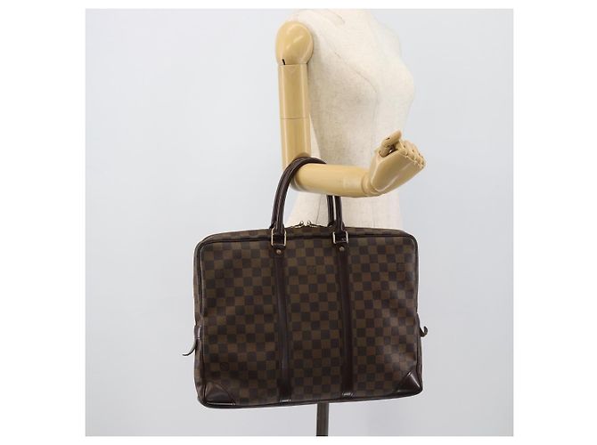 LOUIS VUITTON Damier Grafitte Porte Documents Voyage Bag N41125 LV - vista 24