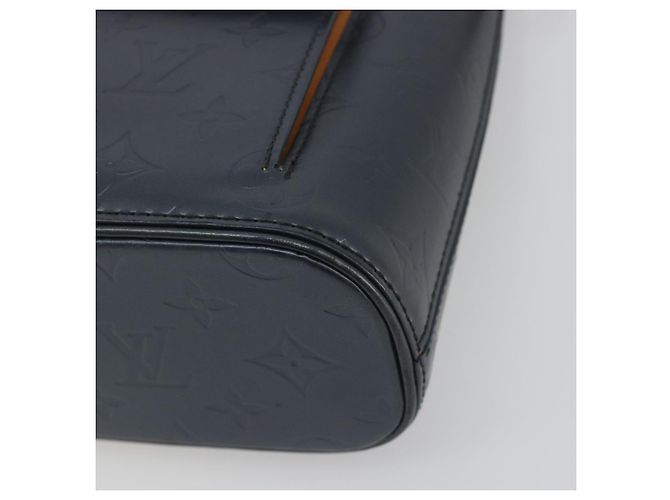 LOUIS VUITTON Monogram Mat Alston Shoulder Bag Navy M55125 LV - vista 14