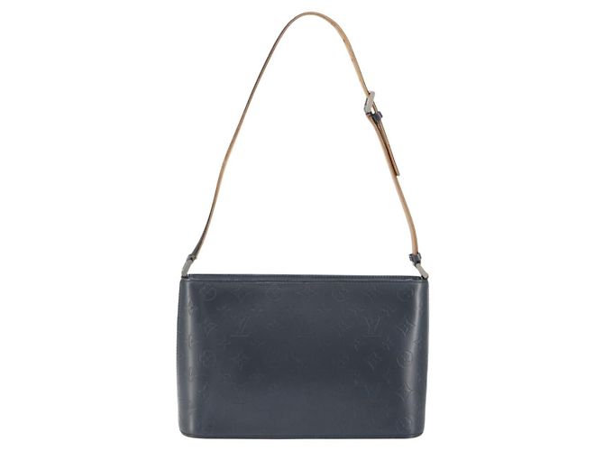 LOUIS VUITTON Monogram Mat Alston Shoulder Bag Navy M55125 LV - vista 2