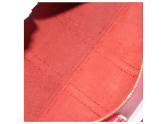 LOUIS VUITTON Epi Keepall 45 Boston Bag Red M42977 LV - vista 10