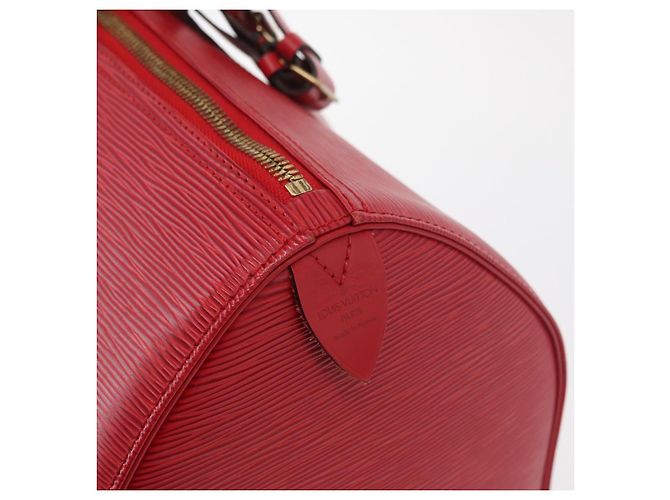 LOUIS VUITTON Epi Keepall 45 Boston Bag Red M42977 LV - vista 19