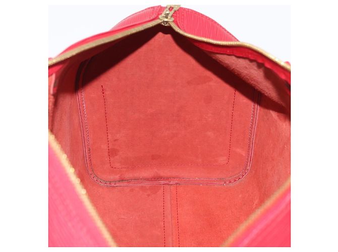 LOUIS VUITTON Epi Keepall 45 Boston Bag Red M42977 LV - vista 21