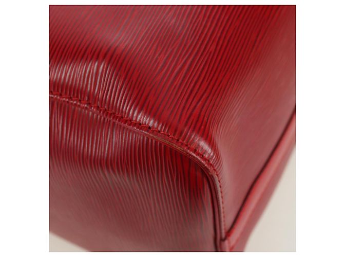 LOUIS VUITTON Epi Speedy 35 Hand Bag Castilian Red M42997 LV - vista 16