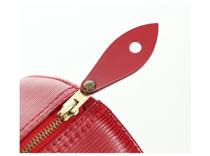 LOUIS VUITTON Epi Speedy 35 Hand Bag Castilian Red M42997 LV - vista 19