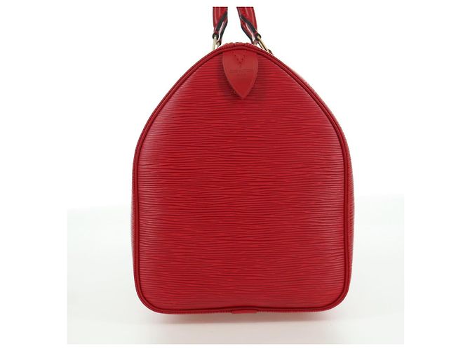 LOUIS VUITTON Epi Speedy 35 Hand Bag Castilian Red M42997 LV - vista 4