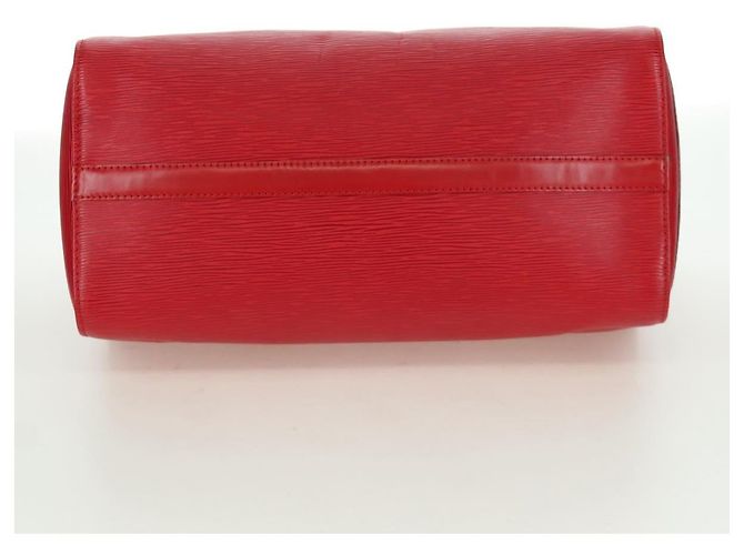 LOUIS VUITTON Epi Speedy 35 Hand Bag Castilian Red M42997 LV - vista 5
