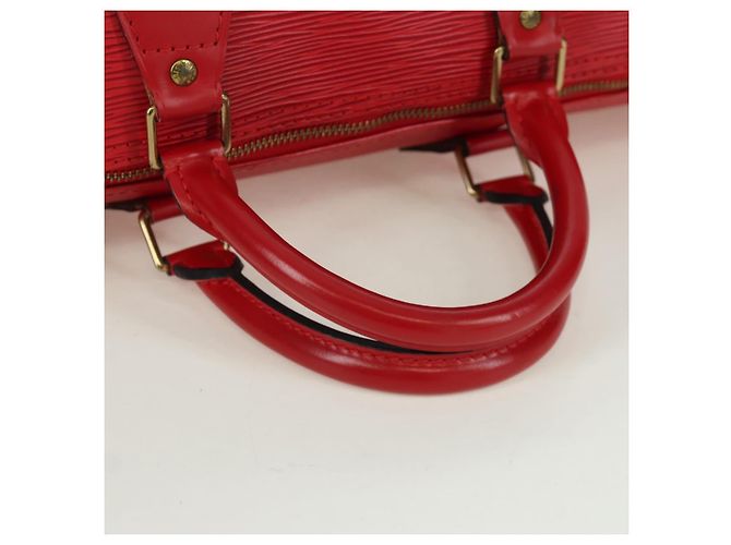 LOUIS VUITTON Epi Speedy 35 Hand Bag Castilian Red M42997 LV - vista 7
