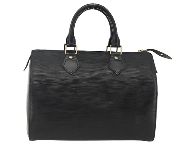 LOUIS VUITTON Epi Speedy 25 Hand Bag Black M43012 LV - vista 13
