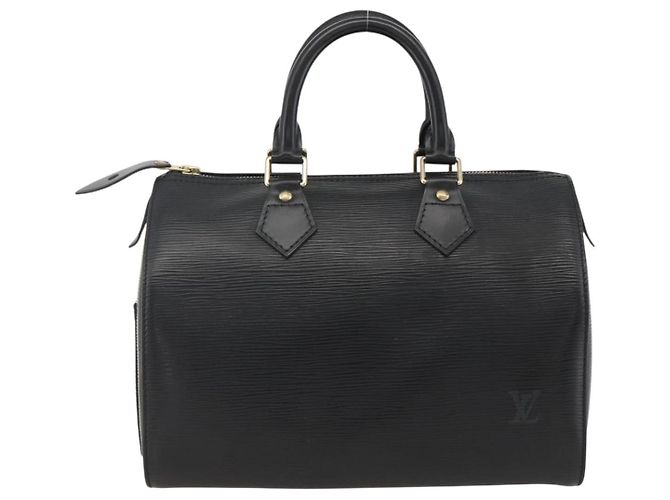 LOUIS VUITTON Epi Speedy 25 Hand Bag Black M43012 LV - vista 2