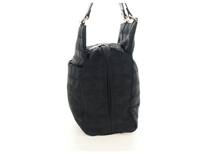 CHANEL New Travel Line Tote Bag Nylon Black Gold CC - vista 3