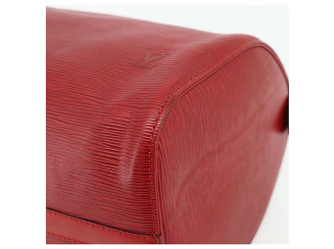 LOUIS VUITTON Epi Speedy 30 Hand Bag Castilian Red M43007 LV - vista 16