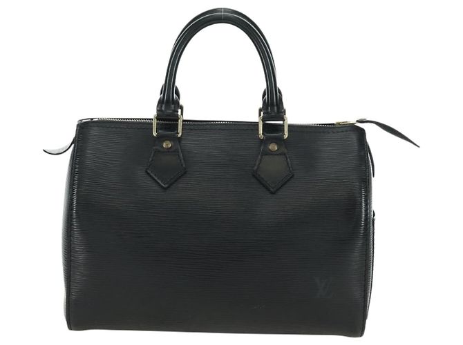 LOUIS VUITTON Epi Speedy 25 Handtasche Schwarz M59042 LV - Ansicht 13