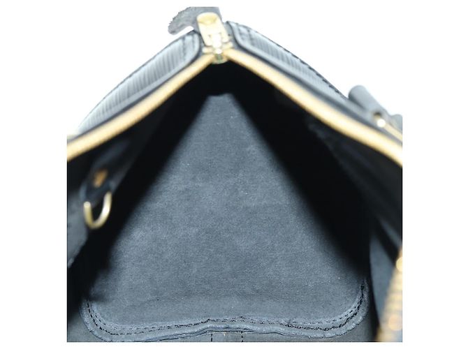 LOUIS VUITTON Epi Speedy 25 Handtasche Schwarz M59042 LV - Ansicht 19