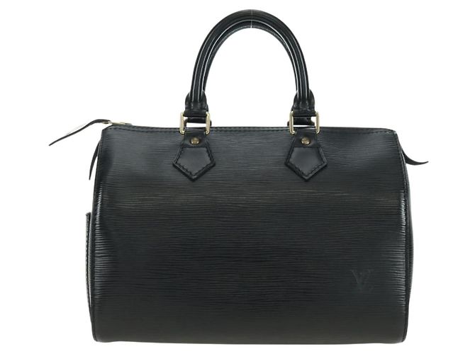 LOUIS VUITTON Epi Speedy 25 Handtasche Schwarz M59042 LV - Ansicht 2