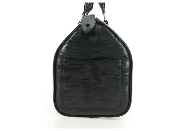 LOUIS VUITTON Epi Speedy 25 Handtasche Schwarz M59042 LV - Ansicht 3