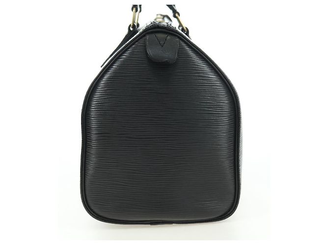 LOUIS VUITTON Epi Speedy 25 Handtasche Schwarz M59042 LV - Ansicht 4