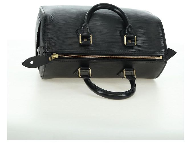 LOUIS VUITTON Epi Speedy 25 Handtasche Schwarz M59042 LV - Ansicht 6