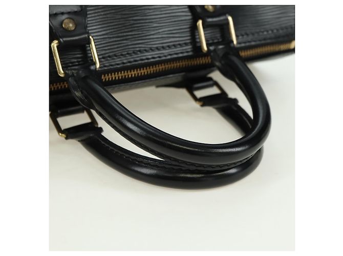 LOUIS VUITTON Epi Speedy 25 Handtasche Schwarz M59042 LV - Ansicht 7