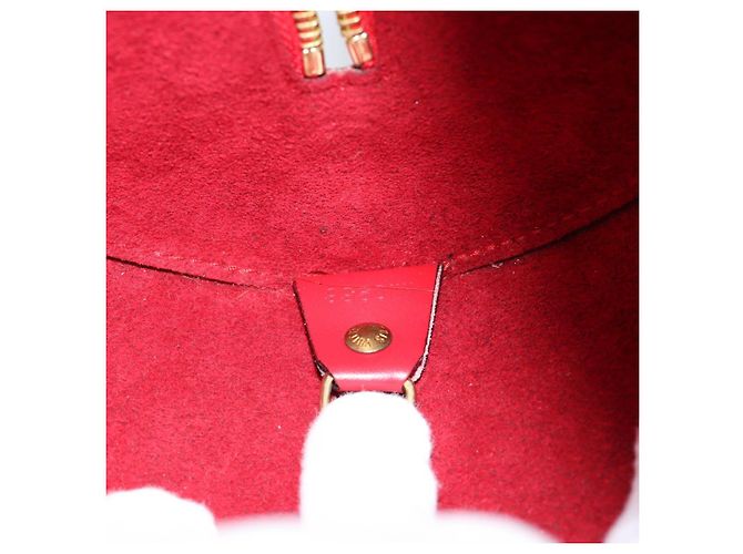 LOUIS VUITTON Epi Soufflot Hand Bag Red M52227 LV - vista 11