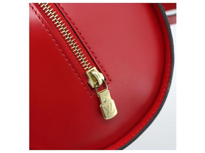 LOUIS VUITTON Epi Soufflot Hand Bag Red M52227 LV - vista 17