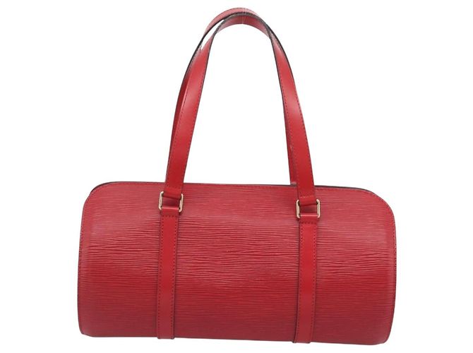 LOUIS VUITTON Epi Soufflot Hand Bag Red M52227 LV - vista 2