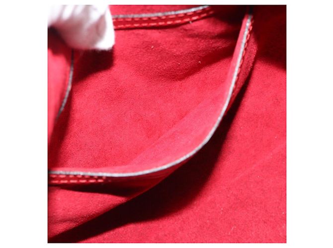 LOUIS VUITTON Epi Soufflot Hand Bag Red M52227 LV - vista 21