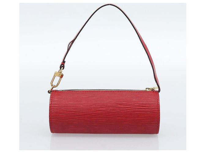 LOUIS VUITTON Epi Soufflot Hand Bag Red M52227 LV - vista 23