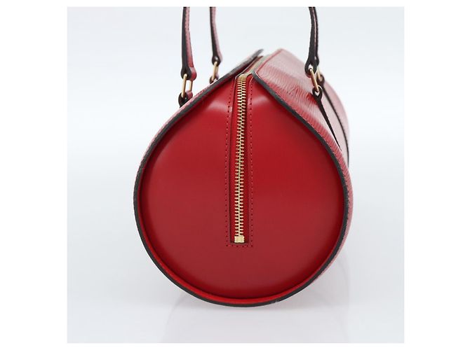 LOUIS VUITTON Epi Soufflot Hand Bag Red M52227 LV - vista 4