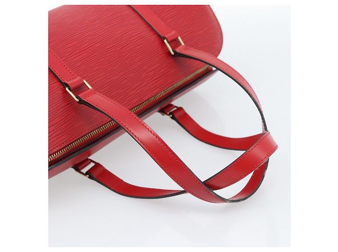 LOUIS VUITTON Epi Soufflot Hand Bag Red M52227 LV - vista 7