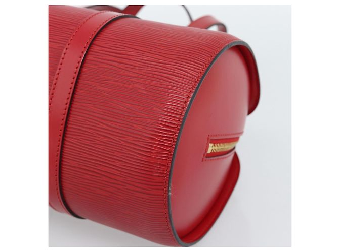 LOUIS VUITTON Epi Soufflot Hand Bag Red M52227 LV - vista 9