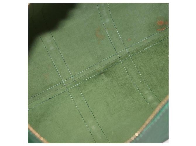LOUIS VUITTON Epi Keepall 45 Boston Bag Green M42974 LV - vista 10