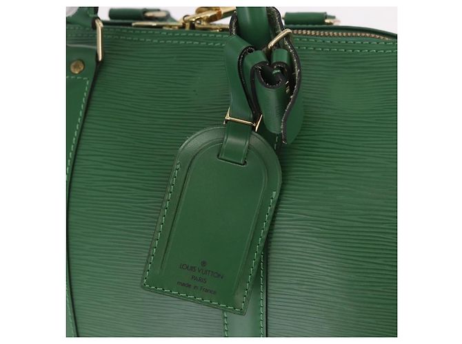 LOUIS VUITTON Epi Keepall 45 Boston Bag Green M42974 LV - vista 17