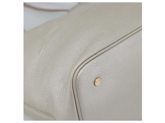 Bulgari BVLGARI Tote Bag Leder Grau Gold - Ansicht 14