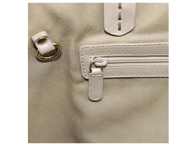 Bulgari BVLGARI Tote Bag Leder Grau Gold - Ansicht 19
