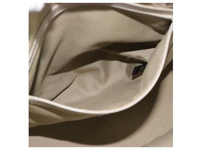 Bulgari BVLGARI Tote Bag Leder Grau Gold - Ansicht 20