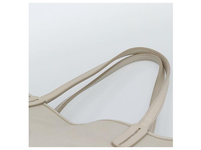 Bulgari BVLGARI Tote Bag Leder Grau Gold - Ansicht 8