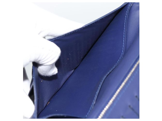 LOUIS VUITTON Monogram Bandana Brazza Portefeuille Navy M81405 - vista 12