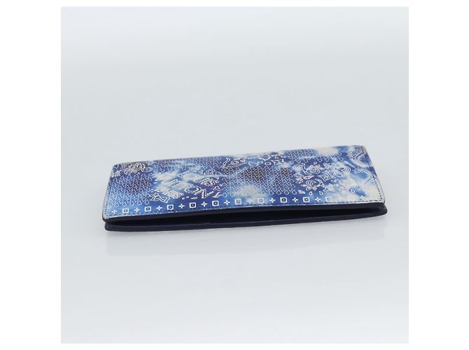 LOUIS VUITTON Monogram Bandana Brazza Portefeuille Navy M81405 - vista 3