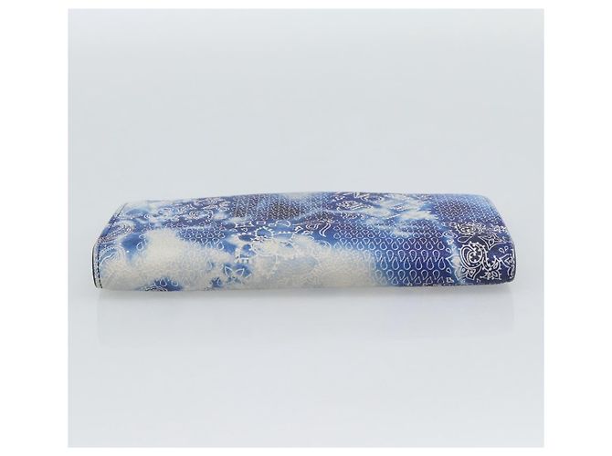 LOUIS VUITTON Monogram Bandana Brazza Portefeuille Navy M81405 - vista 4