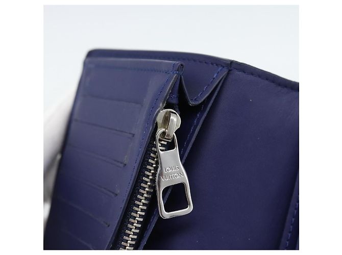 LOUIS VUITTON Monogram Bandana Brazza Portefeuille Navy M81405 - vista 9