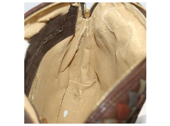 BOTTEGA VENETA INTRECCIATO Shoulder Bag Leather Brown Gold - vista 19