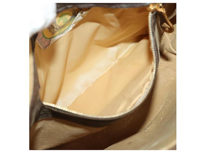 BOTTEGA VENETA INTRECCIATO Shoulder Bag Leather Brown Gold - vista 22