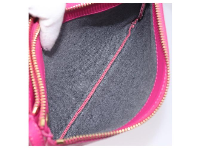 Céline CELINE Trio Shoulder Bag Cuir Rose Ton Or - vue 23