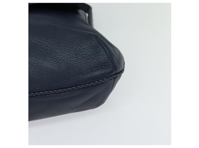 GUCCI Shoulder Bag Leather Blue Gold 338985 - vista 15