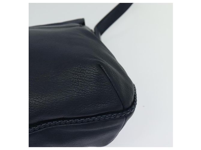 GUCCI Shoulder Bag Leather Blue Gold 338985 - vista 17