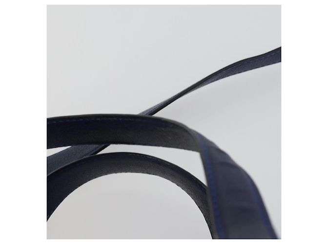 Chloé Bolso Chloe Bridget de piel 2way Navy Gold - vista 14