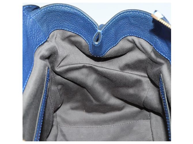 Chloé Bolso Chloe Bridget de piel 2way Navy Gold - vista 20