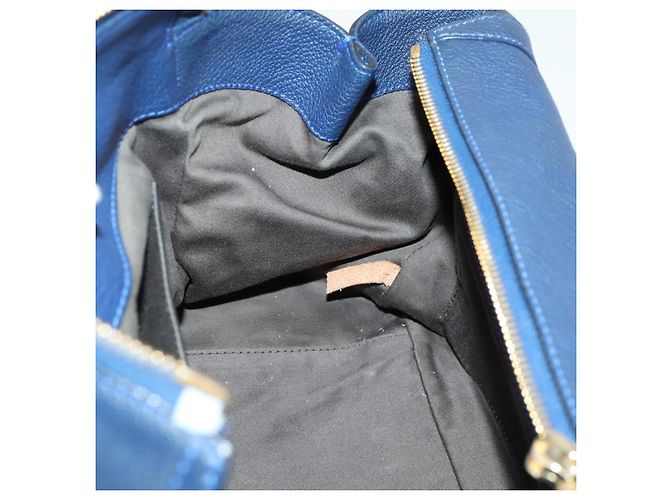 Chloé Bolso Chloe Bridget de piel 2way Navy Gold - vista 21