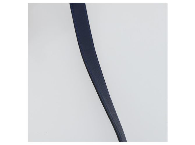 Chloé Bolso Chloe Bridget de piel 2way Navy Gold - vista 8