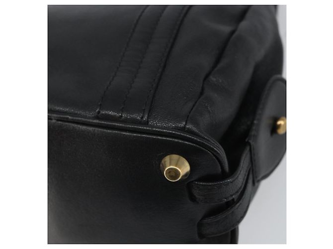 Chloé Chloe Irene Handtasche aus Leder Schwarz Gold - Ansicht 15